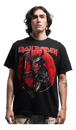 Camiseta Oficial Iron Maiden Senjutsu #2 Rock Activity