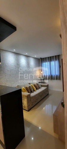 Imagem 15 de 15 de Lindo Sobrado Em Condomínio Muito Bem Decorado, De Primeira, Próximo Ao Andorianha Da Parada Pinto. - Cf37224
