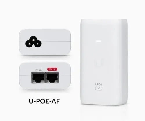 Fonte Ubiquiti Poe 802.3af 48vdc 0.32a U-poe-af-br