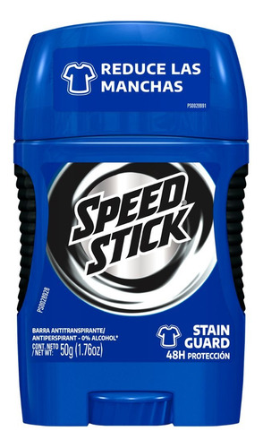 Desodorante En Barra Men Speed Stick Stain Guard Clean 50 G