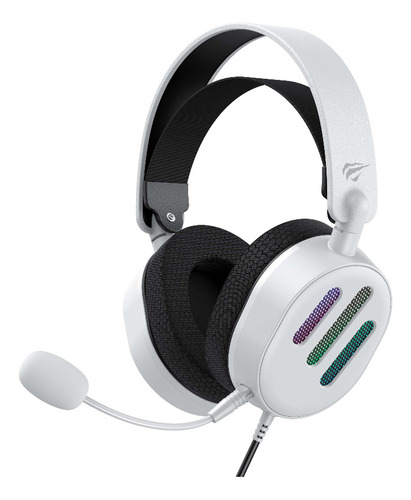 Fone De Ouvido Headset Gamer H2038u, Color Branco