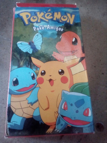 Antiguo Cassette Vhs Original Pokemon De Coleccion