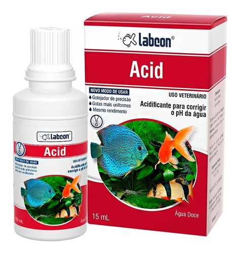 Labcon Acid 15ml - Acidificante P/ Aquário