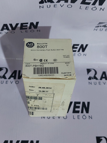 800t-pbh16g Allen Bradley Nuevo Original Raven Automation