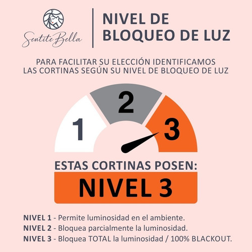 Imagen 2 de 6 de Juego X2 Cortinas Blackout Varios Colores Bloquea Luz 100%