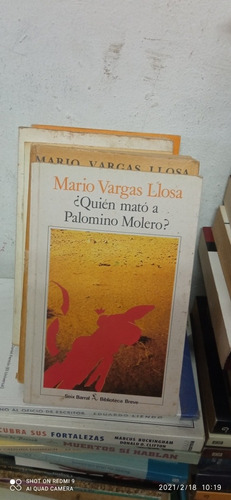Libro Quien Mato A Palomino Molero? Mario Vargas Llosa