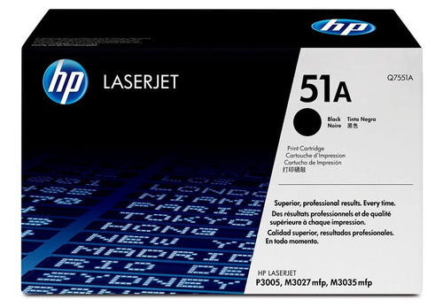 Toner Hp Q7551a (51a) 6500 Páginas | Original