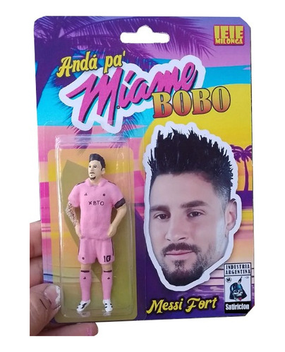 Messi / Fort ~ Muñeco Fusión -  Andá Pa´ Miami, Bobo /sport 