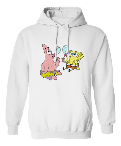 Sudadera Patricio Y Bob Esponja Bubble