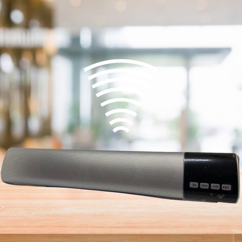 Parlante Speaker B28s Portátil Con Bluetooth Gris