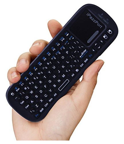 Ipazzport Teclado Mini Inalámbrico 2.4g Con Combo De 0tzc1