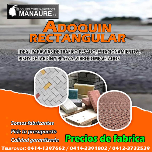 Adoquín Rectangular