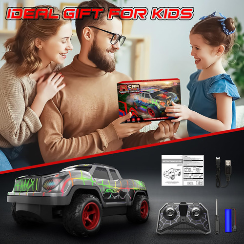 Auto A Control Remoto Rc Para Niños Marca Mini Auto Carreras Color Personaje