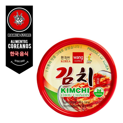 Kimchi Tradicional. Alimentos Coreanos. Ramenstore.net