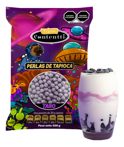 Tapioca Sabor Taro Medio Kilo Boba