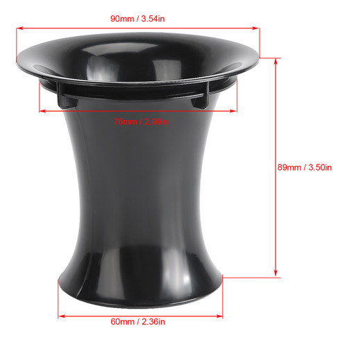 Altavoz Con Tubo Inversor, 4 Piezas, 76 Mm De Apertura Y 90
