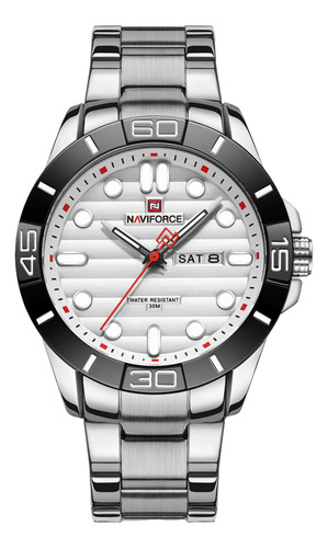 Reloj Naviforce 100% Original Ref Nf9198 Acero Inoxidable