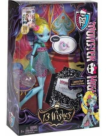 Monster High 13 Wishes Lagoona Blue Doll