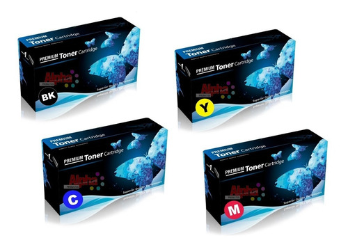 Kit 4 Toner Compatible Para Wt-oc310 Oki C310 330 510 530 