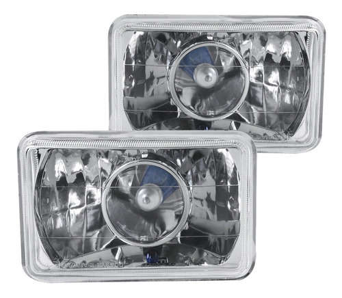 Ford Mustang 1979 - 1986 Juego Faros Lente Claro 2 Pza