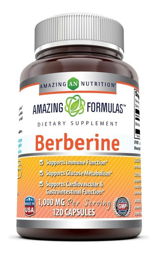 Suplemento en cápsula Amazing Nutrition  Amazing formulas Berberine berberina
