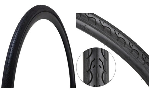 Llantas De Bicicleta 700x28 Kenda K176 X2 Unidades Color Negro