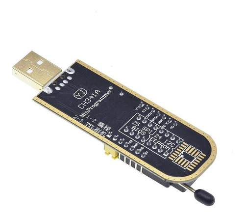 Kit Programador Usb Ch341a Eeprom + Pinza Soic8 Sop8 Bios
