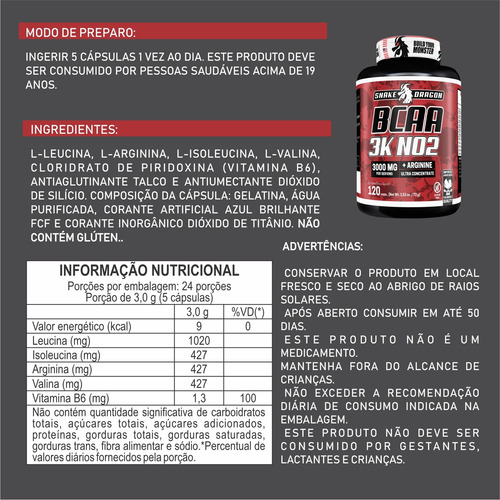 Combo Whey Iso + Creatina Monohidratada + Bcaa 120caps + Coq