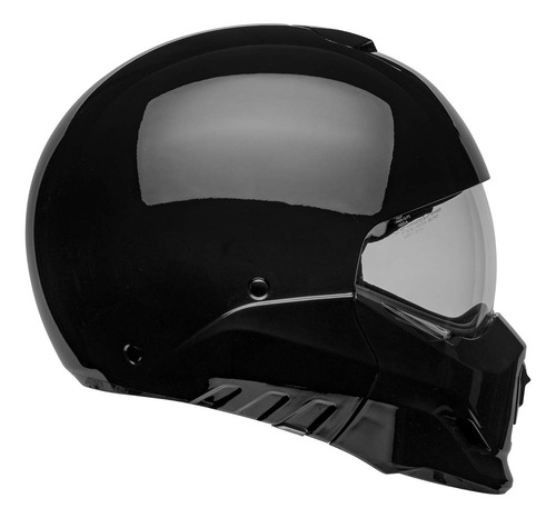 Casco Bell Broozer Negro De Cara Completa Y Cara Abierta, Gr