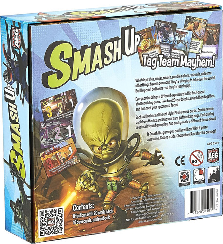 Juego De Mesa Smash Up/ciencia Ficcion/ingles