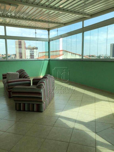 Imagem 21 de 25 de Cobertura Com 3 Dormitórios À Venda, 208 M² Por R$ 650.000,00 - Parque Jaçatuba - Santo André/sp - Co5612