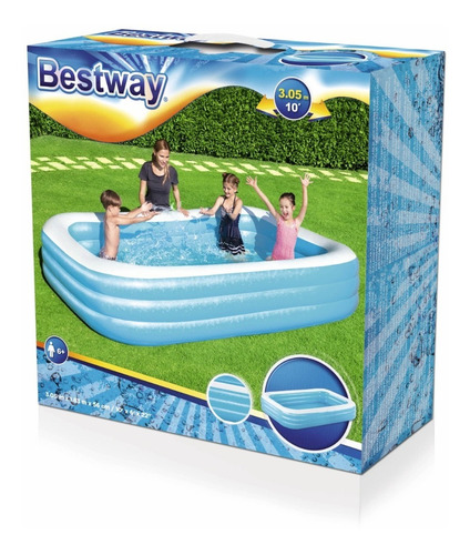 Alberca Inflable Rectangular Bestway 54009