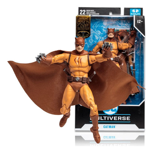 Figura De Acción  Catman De Mcfarlane Toys Dc Multiverse