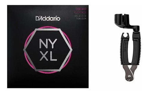 'addario Nyxl0940bt Cortador Cuerda Para Guitarra Super