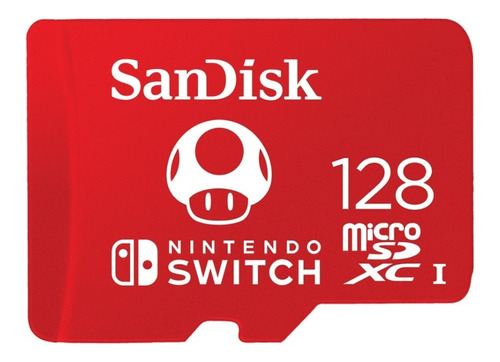Tarjeta De Memoria Sandisk 128 Gb Micro Sd Nintendo Switch