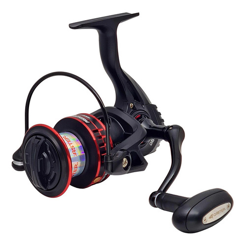 Imagen 5 de 5 de Reel frontal Caster Predator 5806 derecho/izquierdo color negro