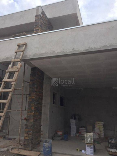 Imagem 1 de 2 de Casa Com 3 Dormitórios À Venda, 250 M² Por R$ 1.350.000 - Condomínio Vilage La Montagne - São José Do Rio Preto/sp - Ca2723