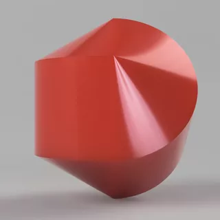 Sphericon 01 Basado En El Hexagono- Arte Plastico