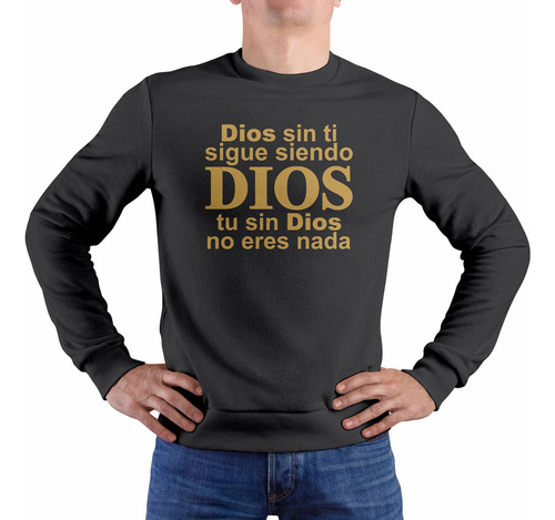 Polera Dios Sin Ti (d0726 Boleto.store)