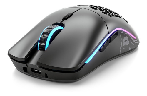 Mouse gamer de juego inalámbrico recargable Glorious Model O Wireless matte black