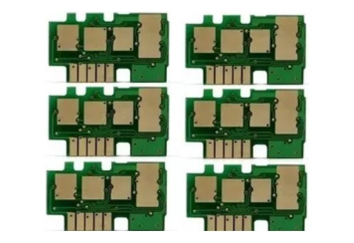 6 Chips Toner Samsung 3375 D204l E 5 Chip De Cilindro D204