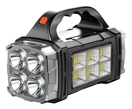 Linterna Foco Led Solar Multifuncion Xpe+4led+ 6cob