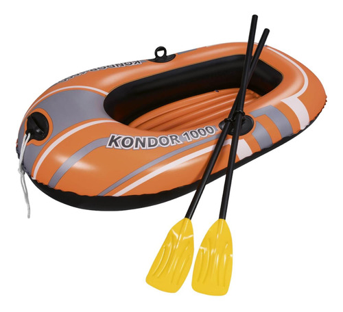 Bote Inflable Con Remos Kondor 1000 1.45mx84cm Bestway