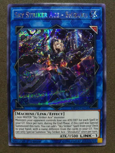 Yugioh Sky Striker Ace - Shizuku / Caza Del Cielo As - Shizu