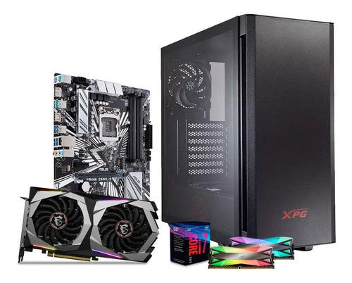 Computadora Pc Gamer Nvidia Geforce Rtx 2060 Intel Core I7 Ssd 120gb Hdd 1tb Ram 16gb 80+ Rgb 