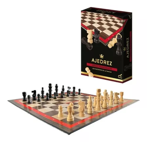 JUEGO DE MESA NOVELTY AJEDREZ CLÁSICO DE LUJO 