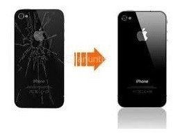 Tapa Trasera iPhone 4 Y 4s Blanco / Negro Instala. Sin Cargo
