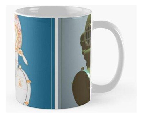 Taza Casco De Buceo Mark V Calidad Premium