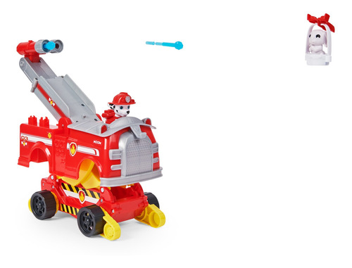 Imagen 4 de 7 de Camión Rescate De Bomberos Marshall Paw Patrol.