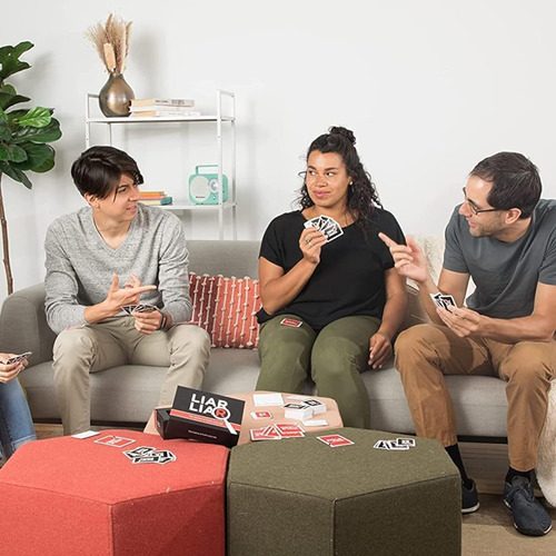 Juego De Cartas Mentiroso Mentiroso Familiar Con Expansion